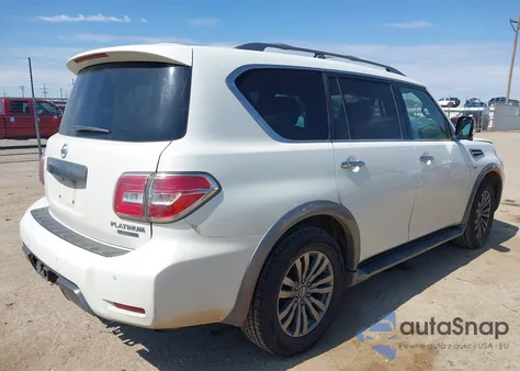 2018 Nissan Armada Platinum z USA, uszkodzony, nr VIN JN8AY2NF4J9332367